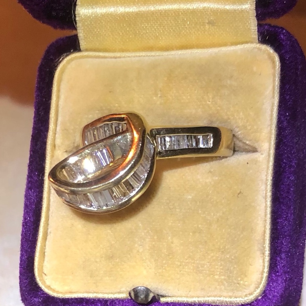 1960’s Freeform diamond cocktail ring